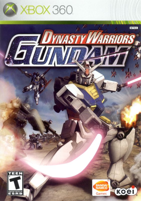 Dynasty Warriors Gundam box art for Xbox 360
